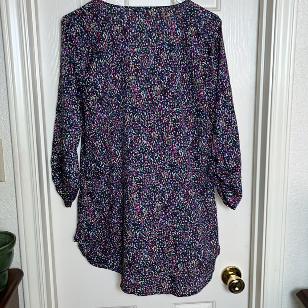 The Limited • Women’s Long Sleeve Multicolor Tunic • Size Medium - Picture 7 of 8